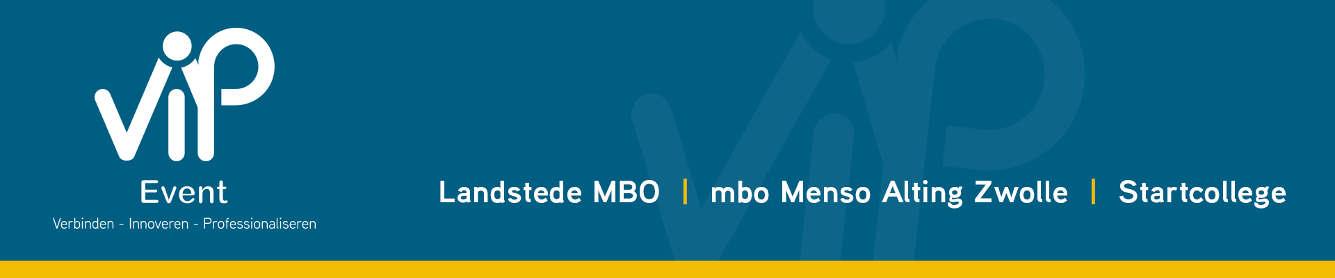 MBO V.I.P.-event 2020 - aanmelden deelsessieleider