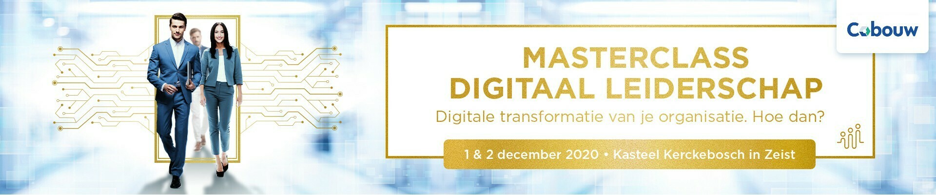 Masterclass Digitaal Leiderschap Bouw en infra 1-2 december