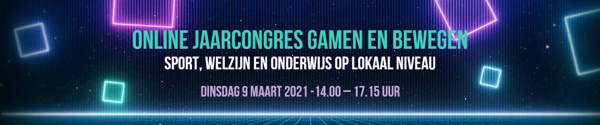 Online Jaarcongres Gamen en Bewegen