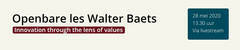 Openbare les Walter Baets