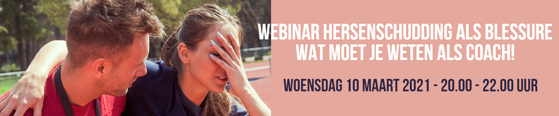 Webinar Hersenschudding als blessure: wat moet je weten als coach!