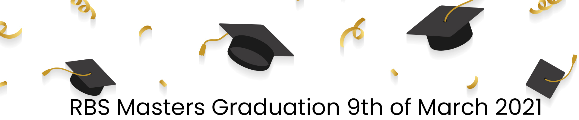 Master Graduation Online Ceremony 9 March 2021