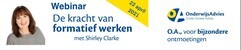 Webinar 'De kracht van formatief werken met Shirley Clarke'