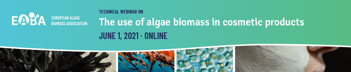 The use of algae biomass in cosmetic products