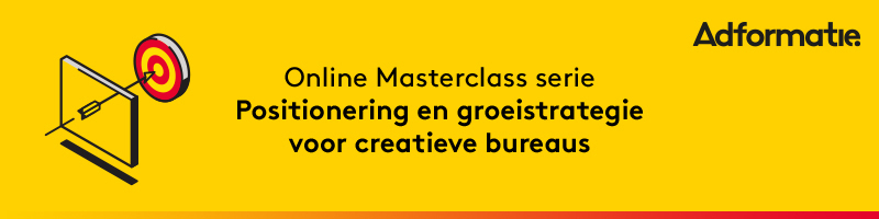 Masterclass Positionering en groeistrategie voor creatieve bureaus