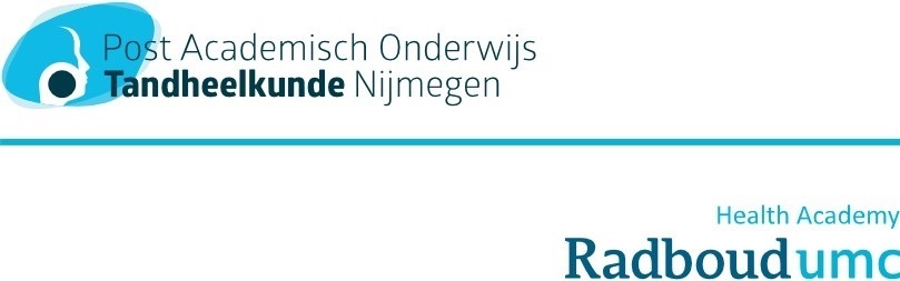 Symposium 40 jaar implantologie: 'wat ging goed, wat kant beter" - Afscheidscollege Prof. Gert Meijer