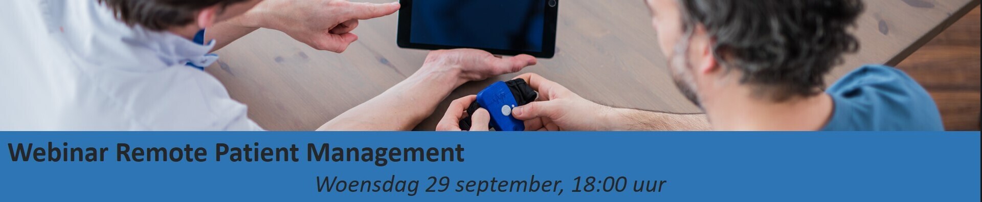 Webinar Remote Patient Management