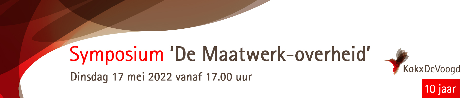 Lustrumsymposium KokxDeVoogd: De Maatwerk-overheid