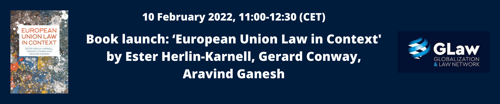 Book launch: European Union Law in Context