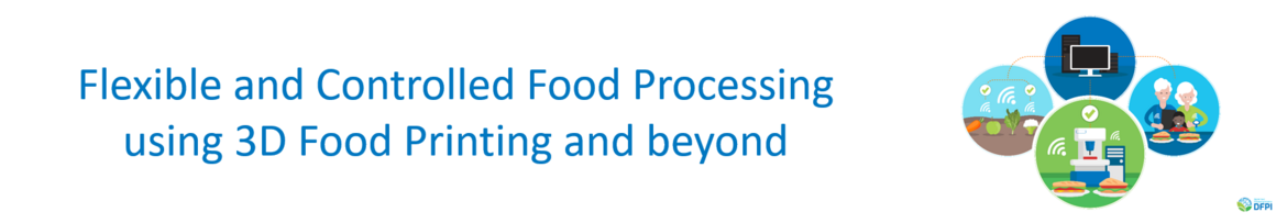 Flexible and Controlled Food Processing using 3D Food Printing and beyond