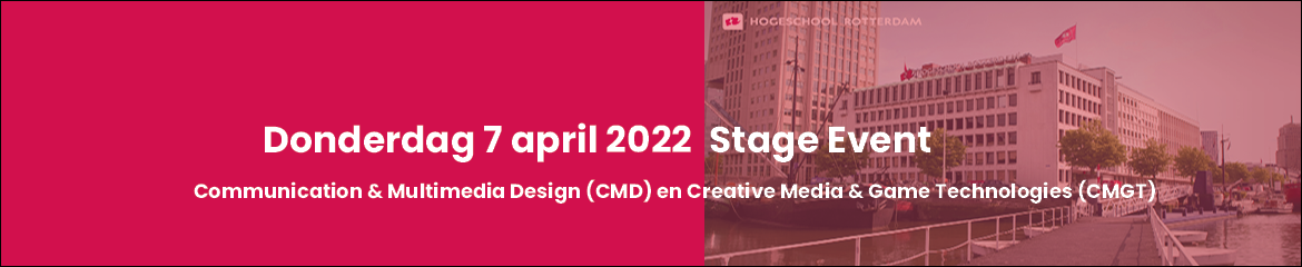 Stage Event CMD & CMGT 2022 | Inschrijven studenten