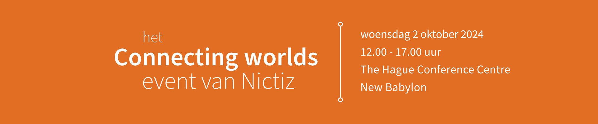 Nictiz Connecting Worlds