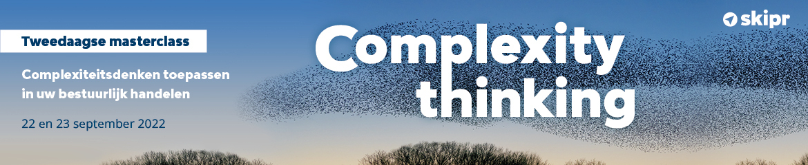 Interesse formulier | Skipr masterclass Complexity thinking | 22 en 23 september 2022