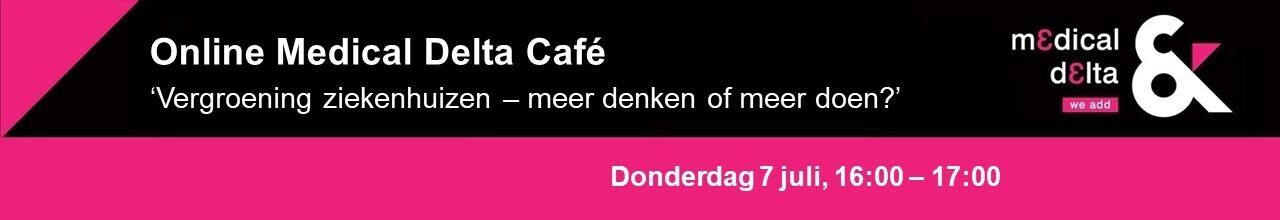 Online Medical Delta Café 7 juli