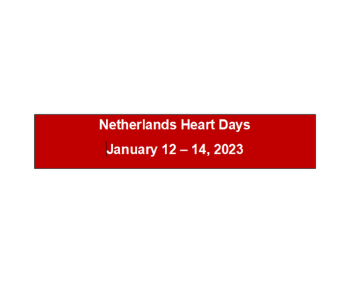 Netherlands Heart Days 2023