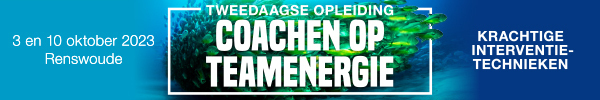 Tweedaagse opleiding Coachen op teamenergie | 3 & 10 oktober 2023