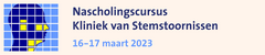 Kliniek voor stemstoornissen 2023