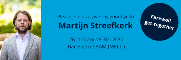 Farewell get-together for Martijn Streefkerk