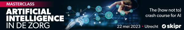 Masterclass Artificial Intelligence in de zorg | 22 mei 2023