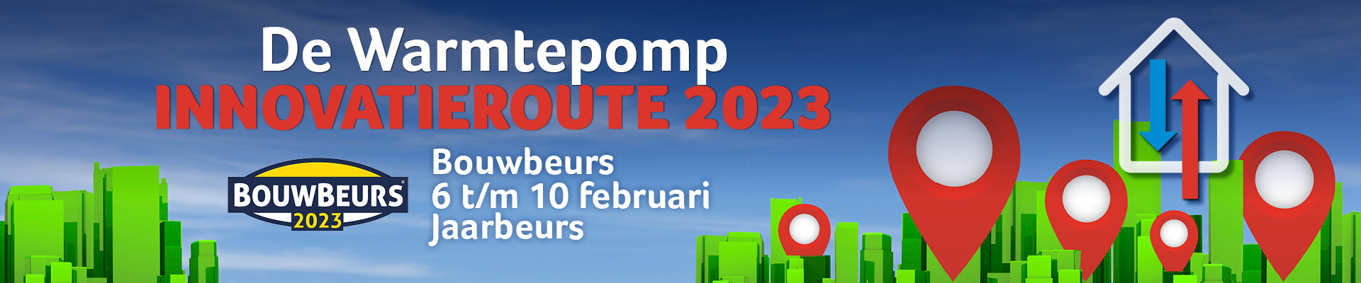 Warmtepomp Innovatieroute Bouwbeurs 2023