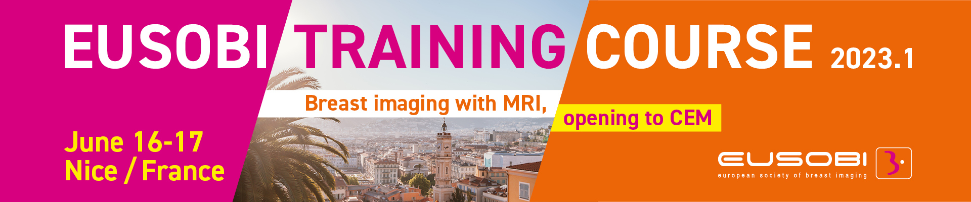 EUSOBI Breast MRI Training Course 2023.1 - Register