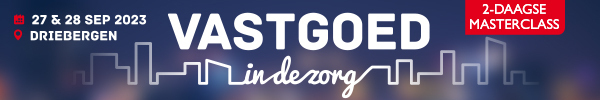 Masterclass Vastgoed in de zorg | 27 en 28 september 2023