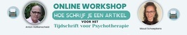 Workshop 'hoe schrijf ik een artikel?'