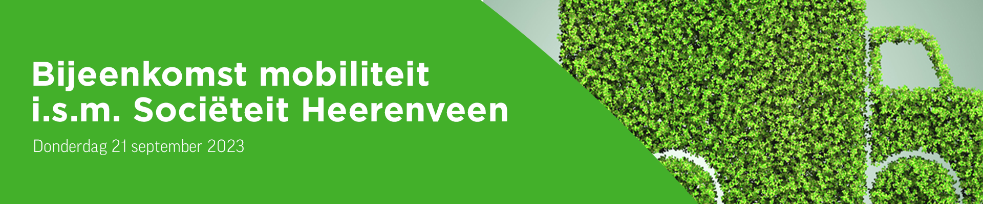 Bijeenkomst mobiliteit i.s.m. Sociëteit Heerenveen