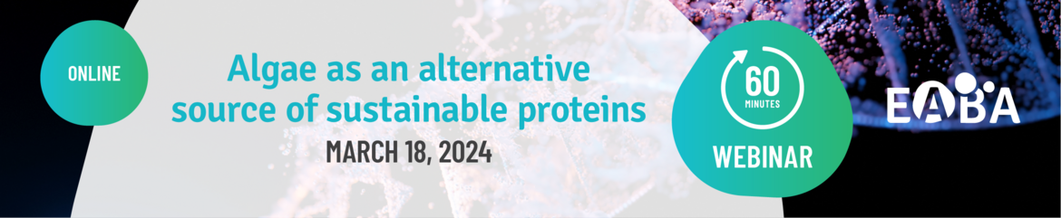 Algae aș novel protein sources