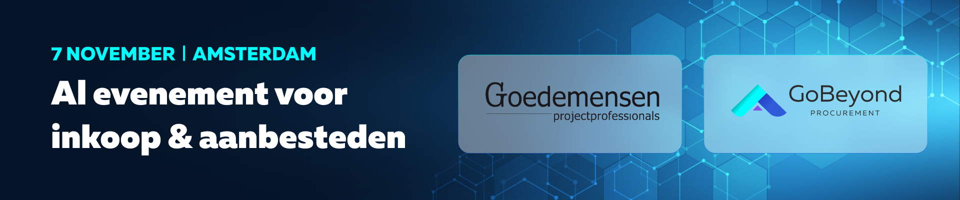 AI Voor Aanbestedingen, Inkoop En Contractmanagement! - Programma