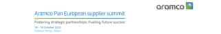 Aramco Pan European supplier summit