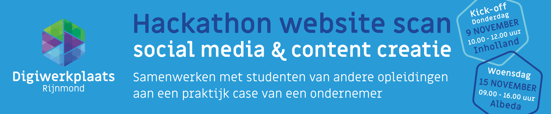 Hackathon 15 november studenten