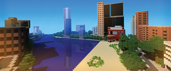 Minecraft Challenge Rotterdam Rijnhaven