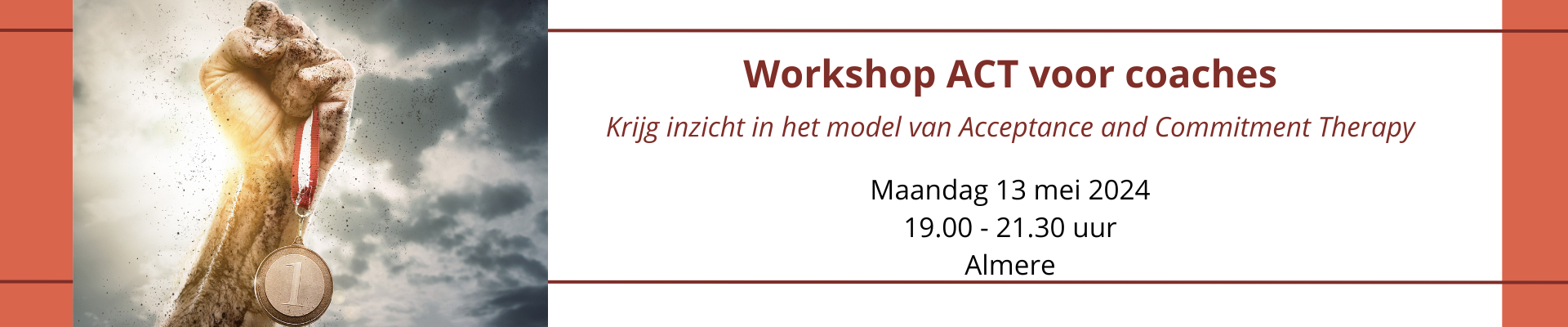 Workshop ACT voor coaches – Krijg inzicht in het model van Acceptance and Commitment Theory