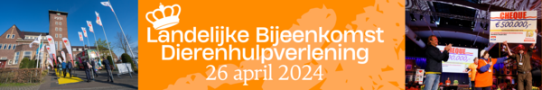 Landelijke Bijeenkomst Dierenhulpverlening 26 april 2024