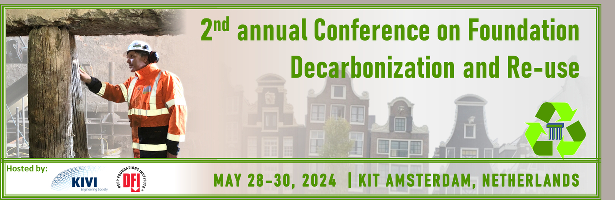 2nd Annual Conference on Foundation Decarbonization and Re-use