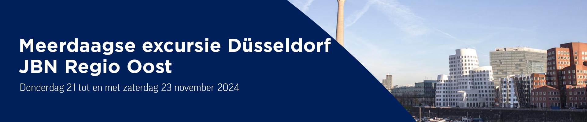 Meerdaagse excursie Düsseldorf JBN Regio Oost