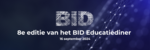 BID Educatiediner, 16 september 2024