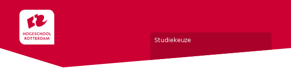 Workshop studiekeuze 23/9 10.00 uur