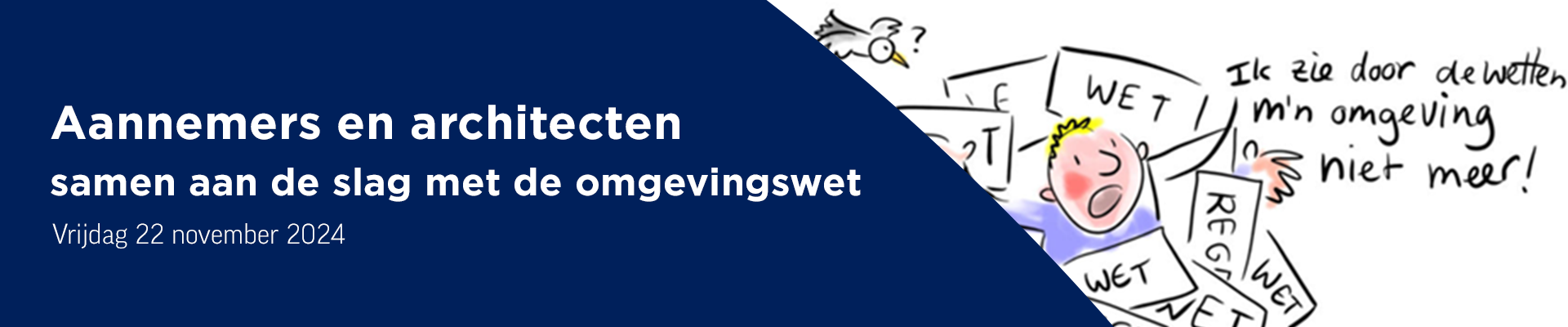 Aannemers en architecten samen aan de slag met de omgevingswet