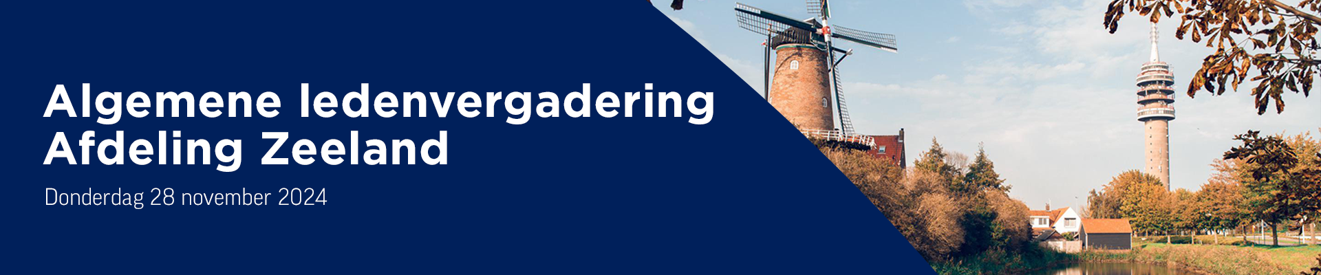 Algemene Ledenvergadering afdeling Zeeland