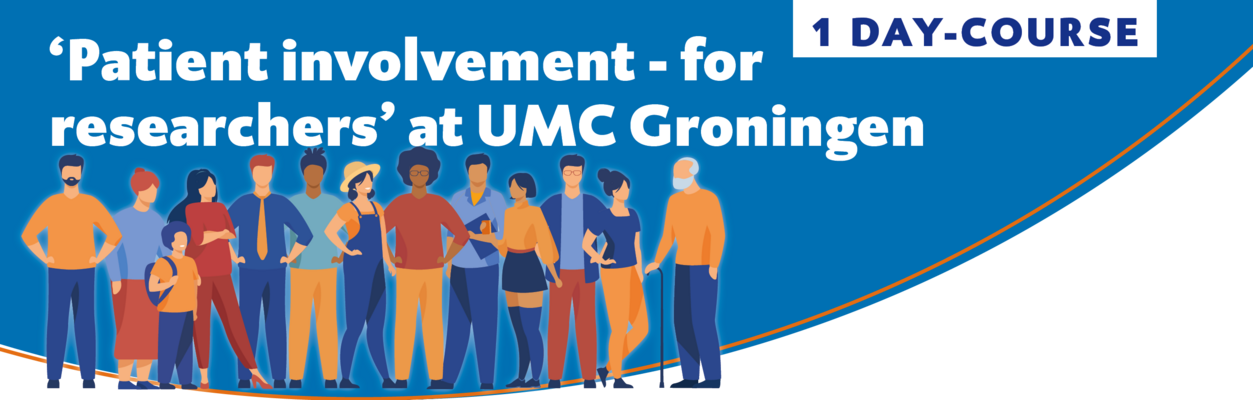 Patient involvement for researchers UMCG 2025