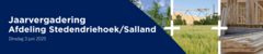 Jaarvergadering afdeling Stedendriehoek/Salland