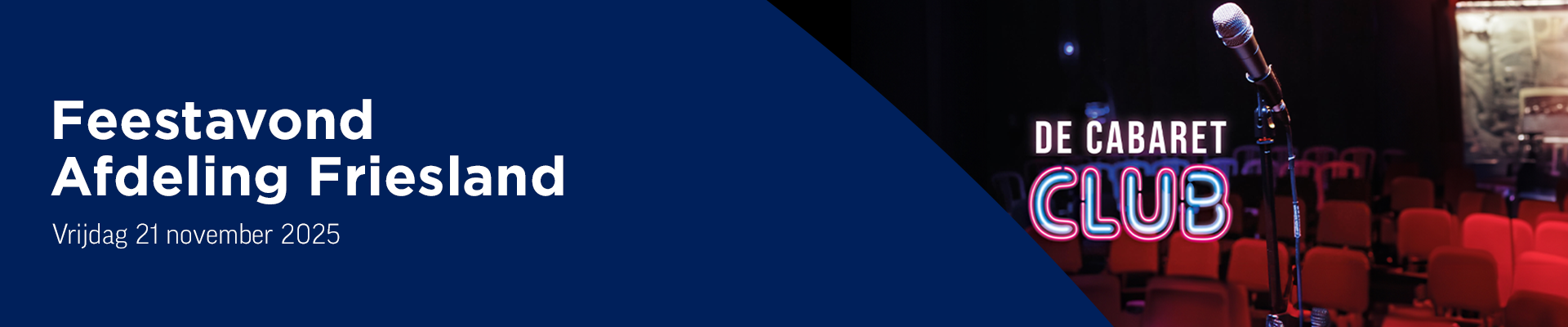 Feestavond  afdeling Friesland