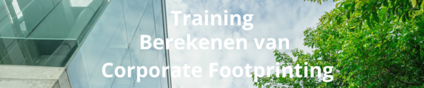 Berekenen van corporate footprinting