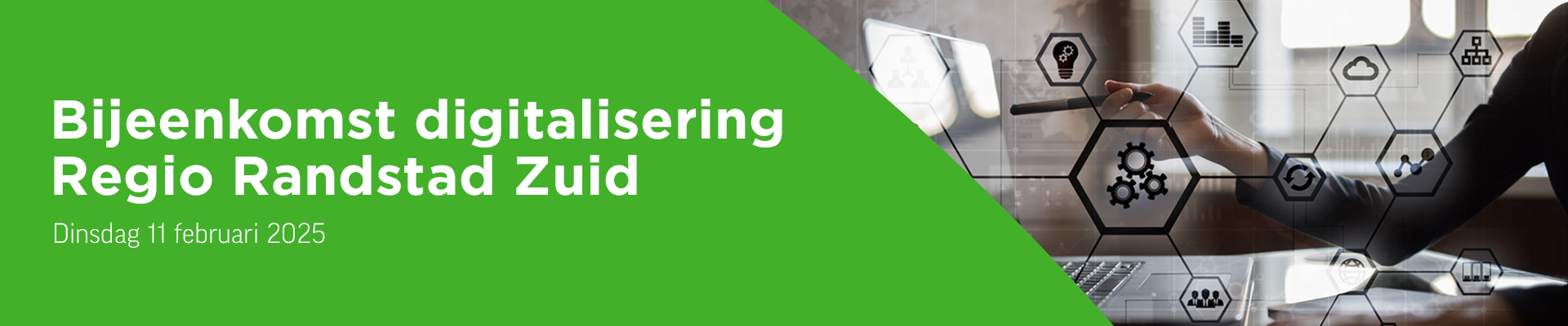 Bijeenkomst digitalisering Regio Randstad Zuid