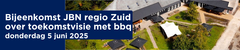 Bijeenkomst JBN regio Zuid over toekomstvisie met bbq
