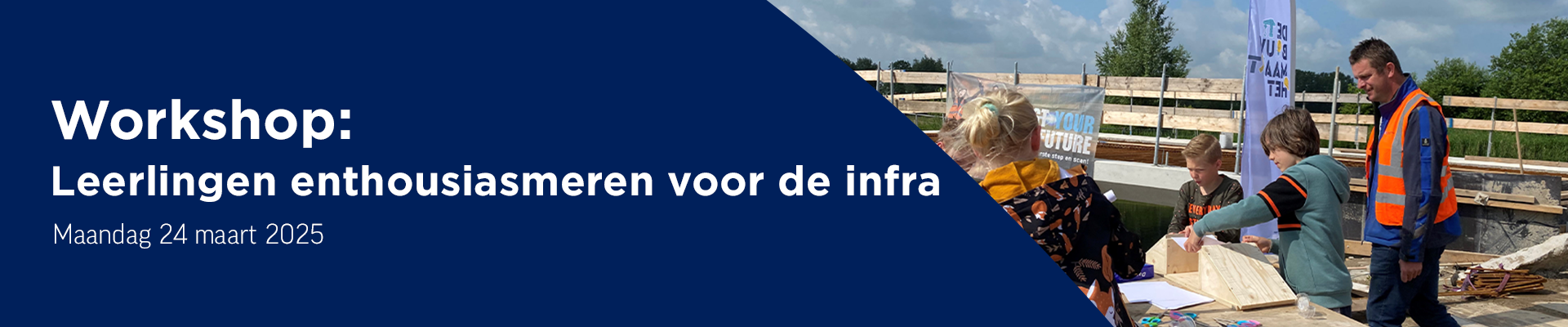 Workshop: leerlingen enthousiasmeren voor de infra