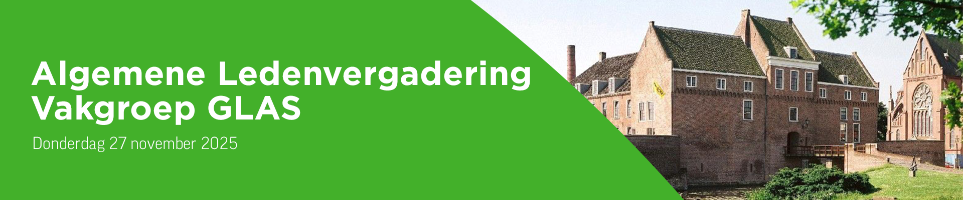 Algemene Ledenvergadering Vakgroep GLAS