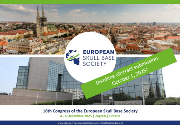 16th Congress of the European Skull Base Society, 4 - 6 December 2025